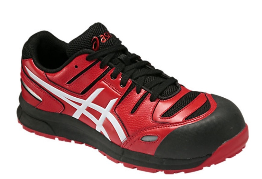 CP103-2301 25.5cm цвет ( красный * белый ) Asics безопасная обувь новый товар ( включая налог )