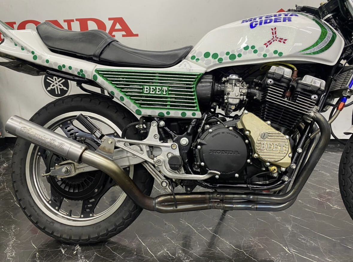 cbx400f cbx550f cbr400f phoenix管　フェニックス管　音職人　ワルツ　センバツブレッド　イノウエ　ガニ股　50π_画像1