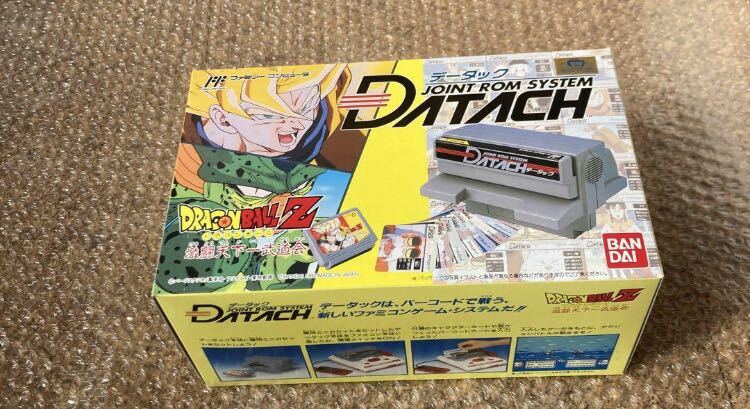 未使用【バンダイ】FC fc ファミコン DATACH データック ドラゴンボールZ 激闘天下一武道会 箱出し品　デッドストック 未開封品　4_画像1