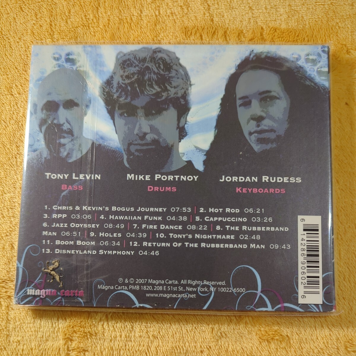 Liquid Trio Experiment Spontaneous Combustion 中古 輸入盤 デジパック プログレ Tony Levin Mike Portnoy Jordan Rudess