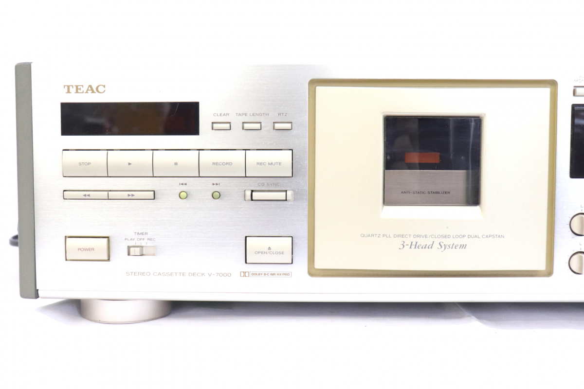 TEAC ティアック V-7000 カセットデッキ 020HZBBG03_画像3