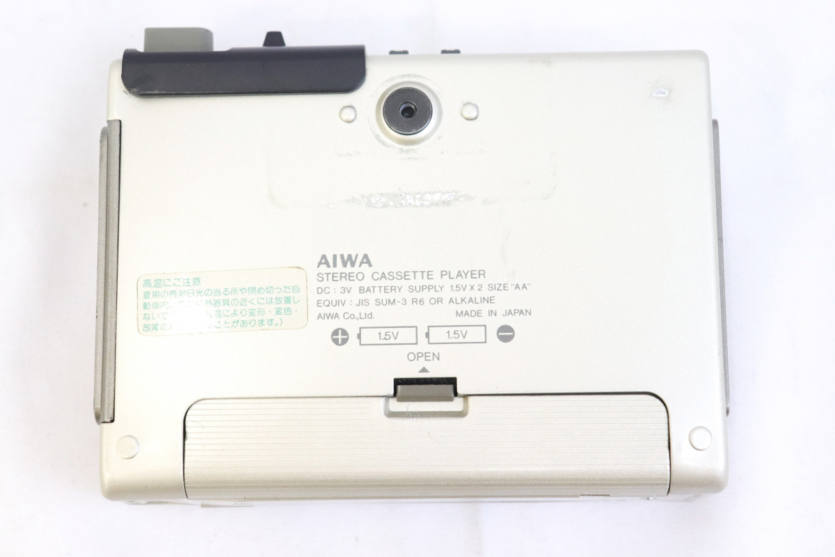AIWA アイワ HS-P2 Cassette Boy カセットボーイ AUTO REVERSE ステレオカセットプレーヤー 010HZBBG11_画像6