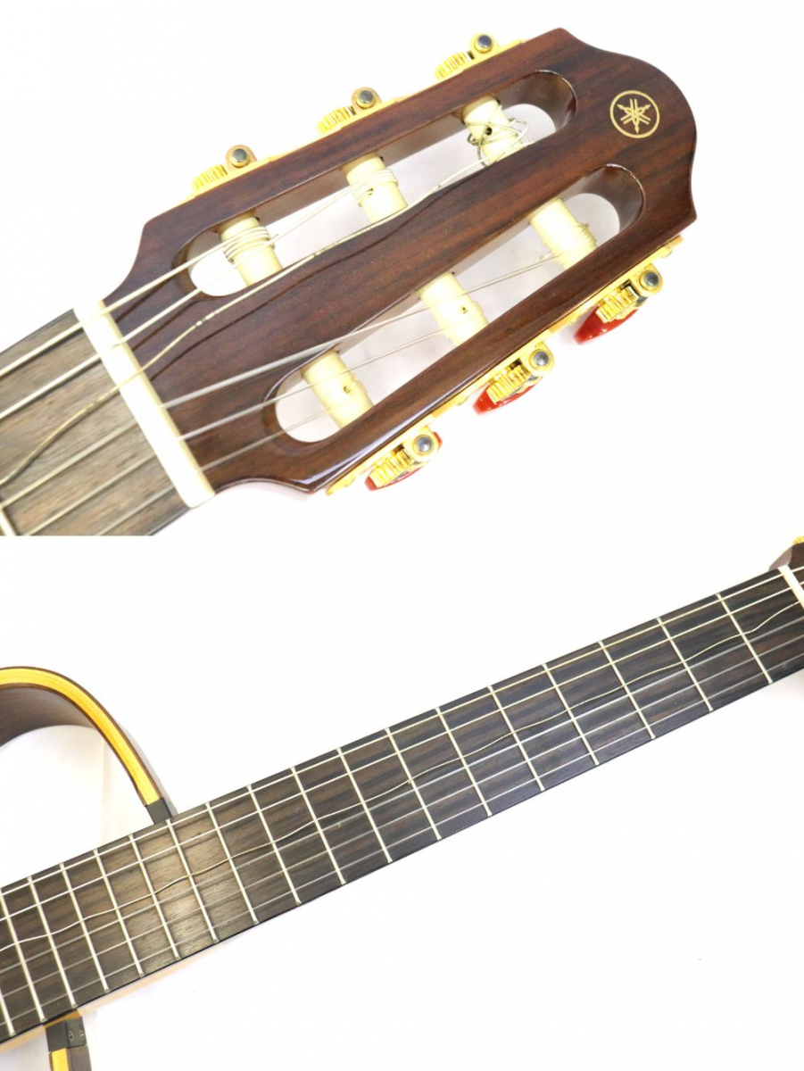 YAMAHA ヤマハ SLG-120NW クラシックギター サイレントギター 025HZBBG20の画像3
