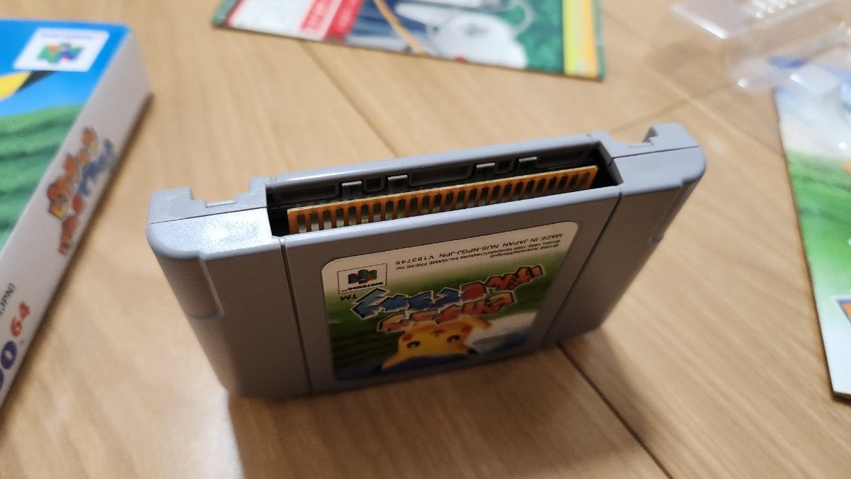 ピカチュウげんきでちゅう 【美品】（ソフト単品）左上414  ソフト NINTENDO64ソフト 任天堂 ニンテンドー64ソフト