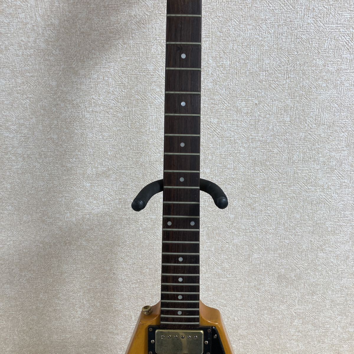 Gibson ギブソン Epiphone Flying V フライング V U97080145 エレキギター ロック メタル 弦楽器 楽器 音楽 演奏 全長約105cm 4 シ 5489_画像4