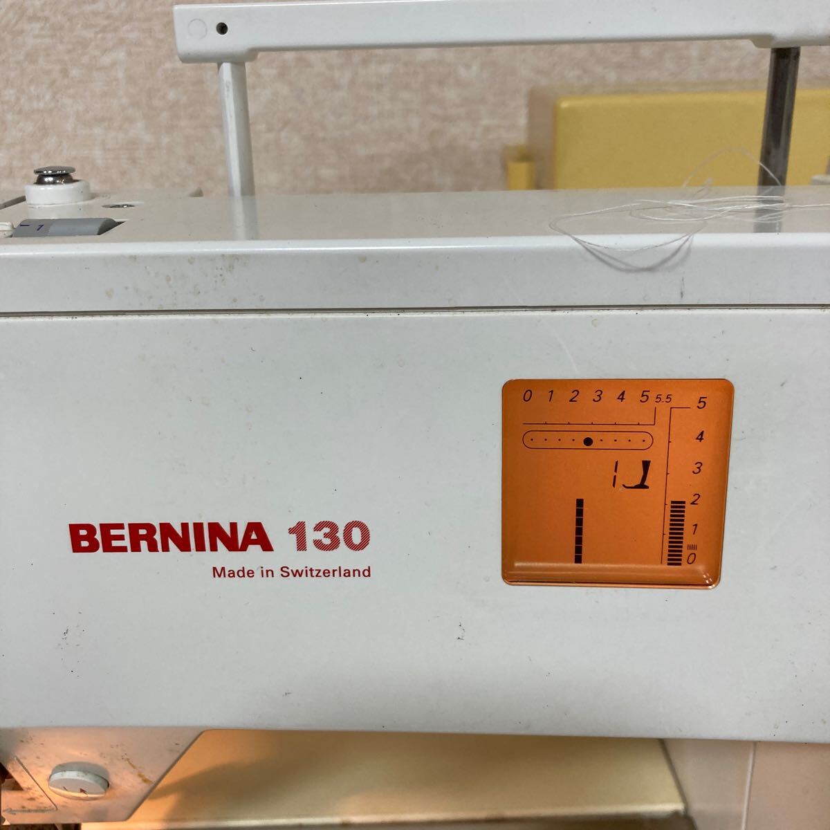 RICCAR リッカー BERNINA 130 レトロミシン 電子ミシン 手工芸 手芸 ハンドクラフト 裁縫道具 裁縫 ペダル付き 4 シ 5683の画像3