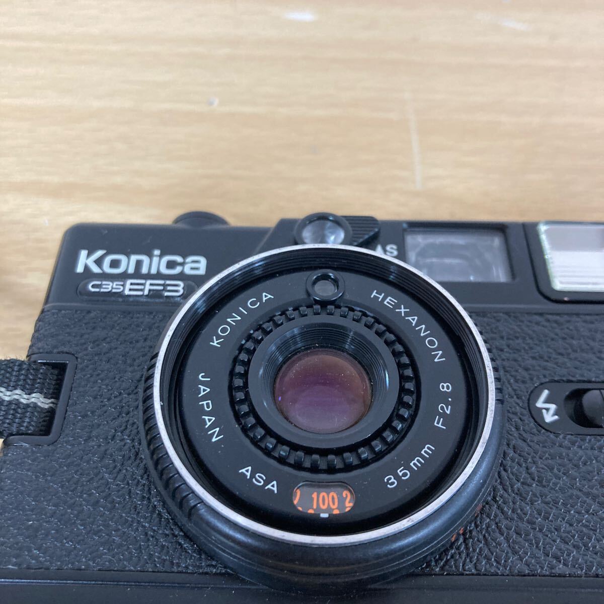Konica コニカ C35EF3 レンズ HEXANON 35mm F2.8 フィルムカメラ コンパクトカメラ 4 シ 5692の画像10