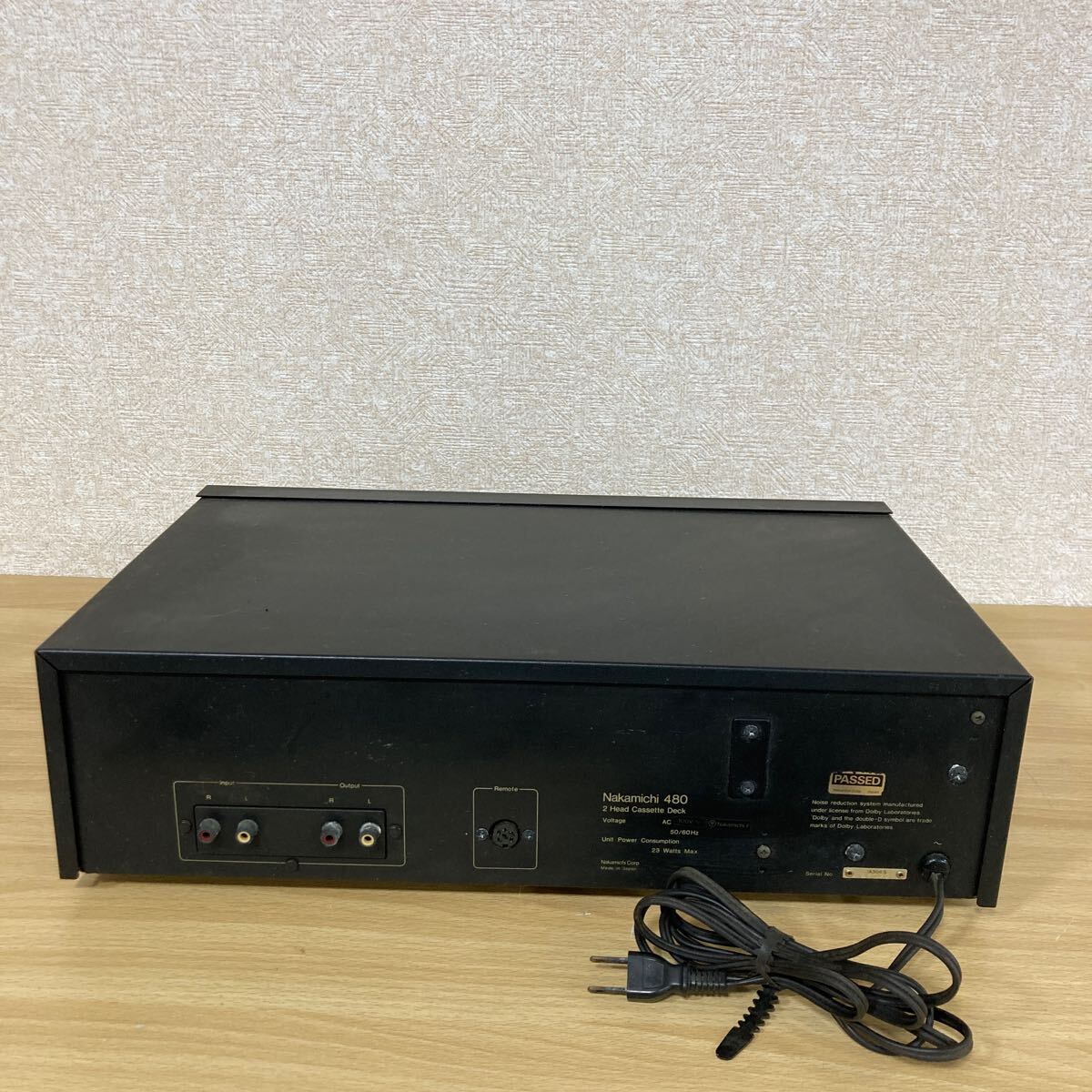 Nakamichi ナカミチ 480 2Head Cassette Deck カセットデッキ オーディオ機器 通電のみ確認済み 4 カ 5696の画像9