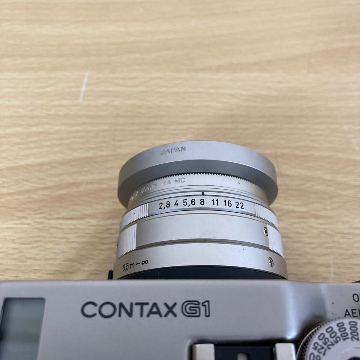 CONTAX コンタックス G1 レンズ Carl Zeiss Biogon 2,8/28 T＊ フィルムカメラ レンジファインダー 4 リ サ ス 16_画像5