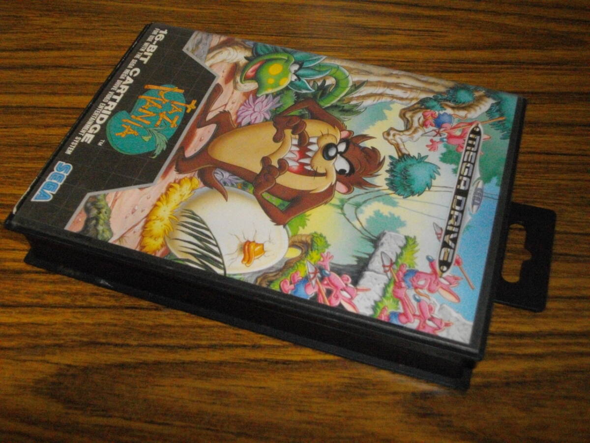  junk / abroad / Europe /SEGA Mega Drive Taz-Maniataz mania 