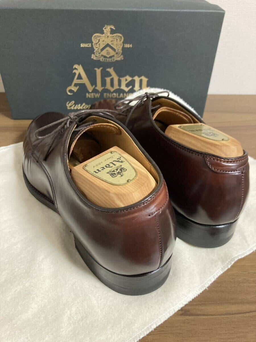 ALDEN オールデン 54321 vチップ　8D 美品　シューツリー付_画像3