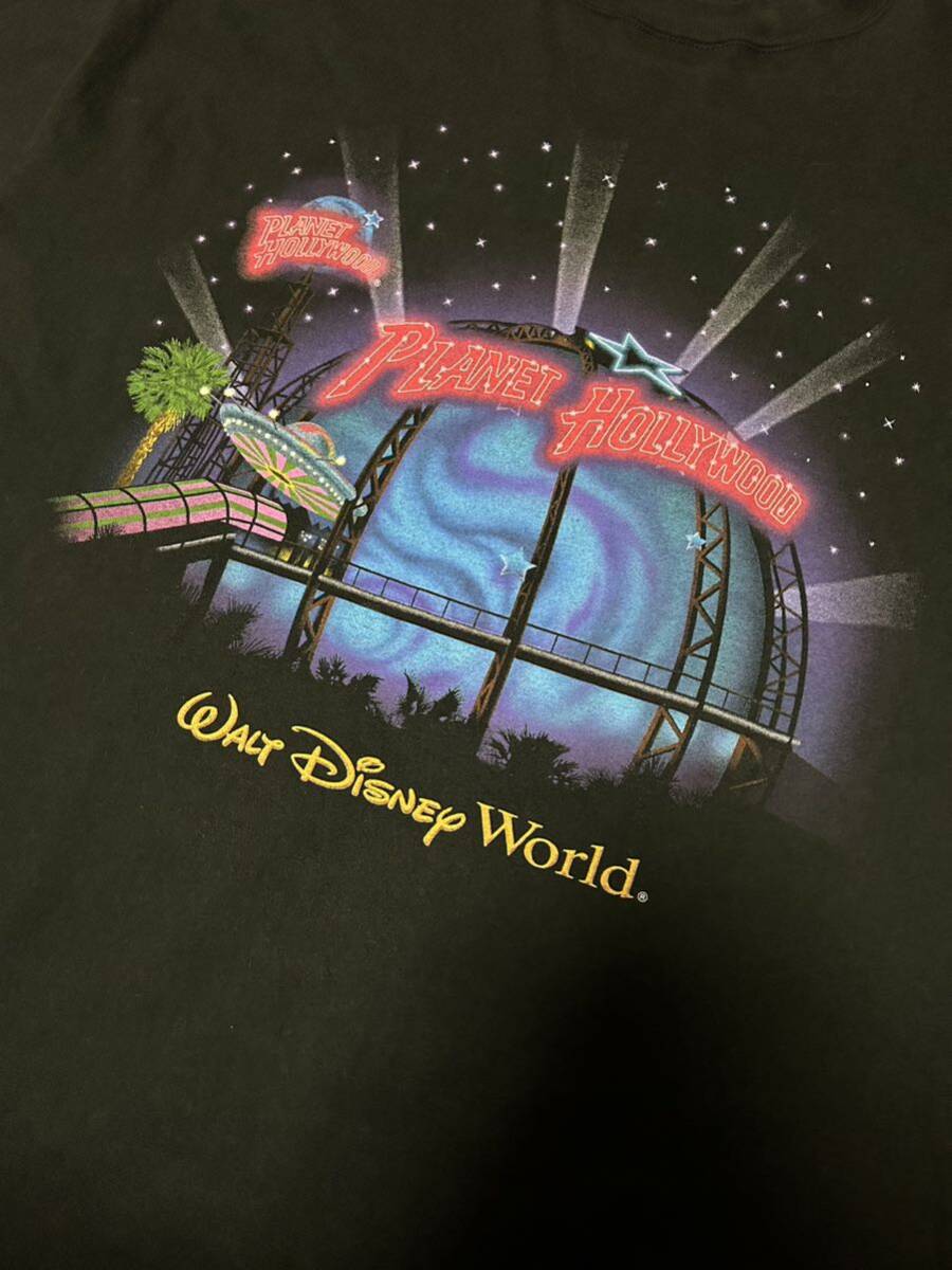 美品 90s USA製 PLANET WALT DISNEY WORLD XL_画像3