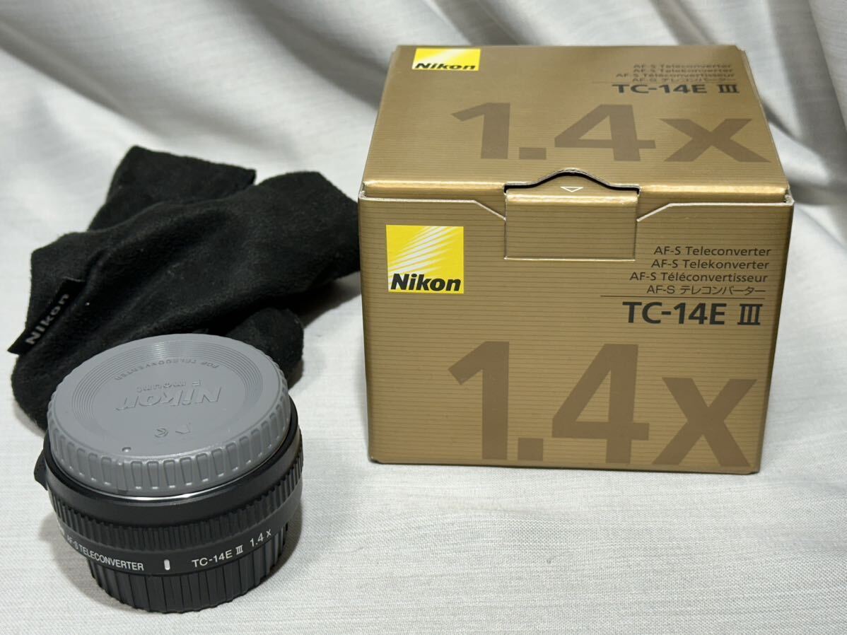 【NIKKOR LENS】AF-S テレコンバーター TC-14E Ⅲ【美品 Nikon 】の画像1
