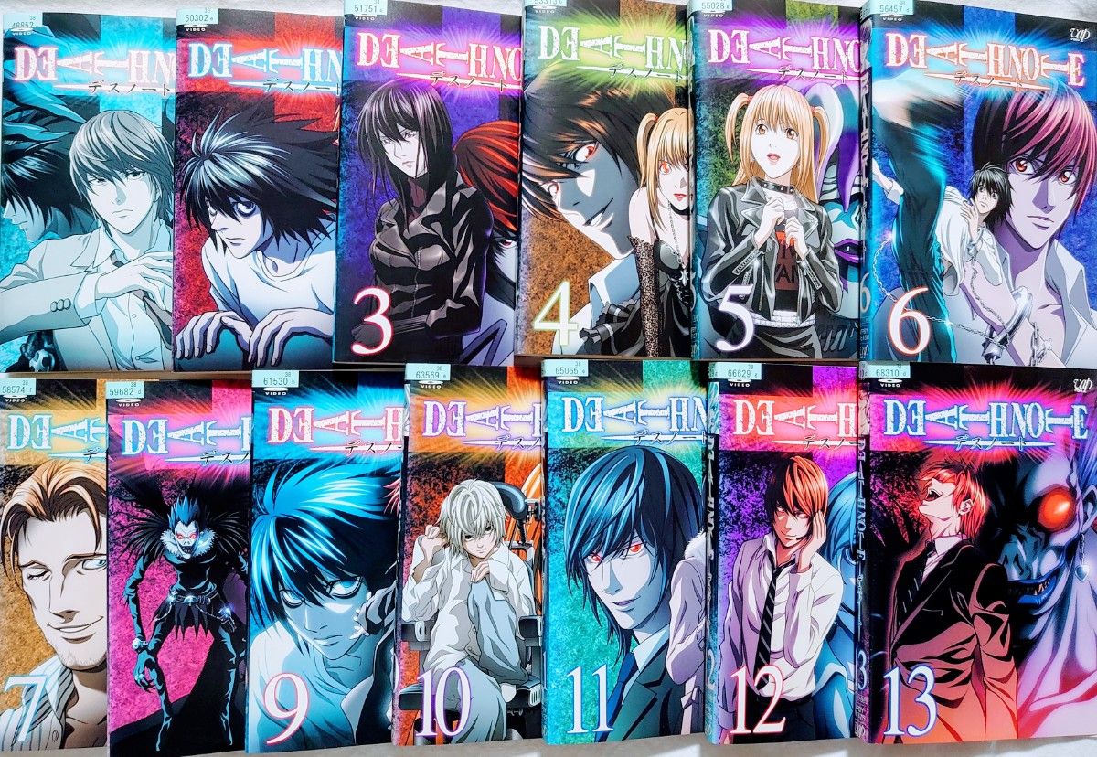 DEATH NOTE デスノート DVD 全13巻 レンタル落ち おまけつき DEATH NOTE デスノート DVD 全13巻 レンタル落ち おまけつき