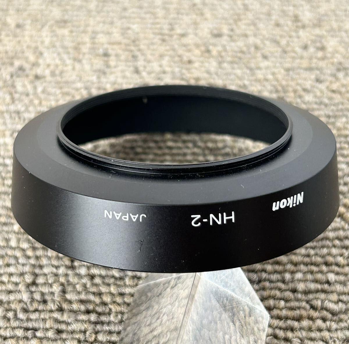 [Nikon HN-2] ニコン純正 メタルレンズフード 52mm ねじ込み式 (AF28mmF2.8 ・35～70mmF3.3～4.5S 等用) [中古良品 a] ☆送料無料☆の画像3