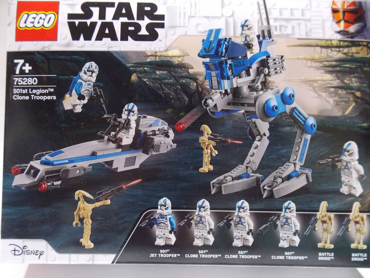  Lego 75280 Star * War zk заем *to LOOPER 501 отряд LEGO STAR WARS нераспечатанный товар 
