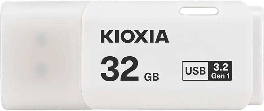 32GB USBフラッシュメモリ USB 3.2 Gen 1 KIOXIA（旧東芝メモリー）TransMemory U301 ホワイト [並行輸入品]_画像1