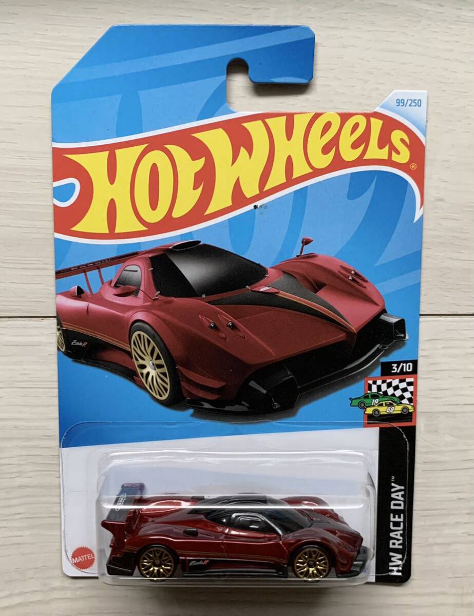 箱発送 ★ ホットウィール ベーシック パガーニ ゾンダ R ★ 1/64 ミニカー ★ Hot Wheels ★ PAGANI ZONDA R 新品の画像1