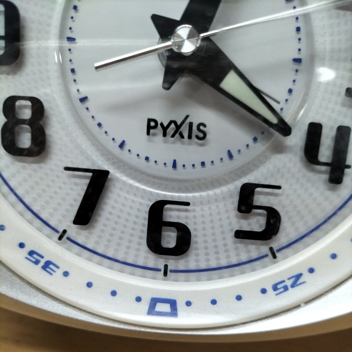 目覚まし時計　置時計 置き時計 時計　スーパーライデン　SUPER　RAIDEN PYXIS 動作品_画像3