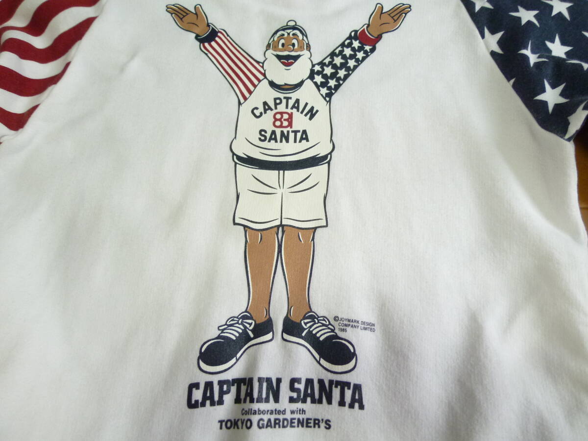  Captain Santa Captainsanta. star article flag design parka made in Japan M size side pocket attaching VAN JAC