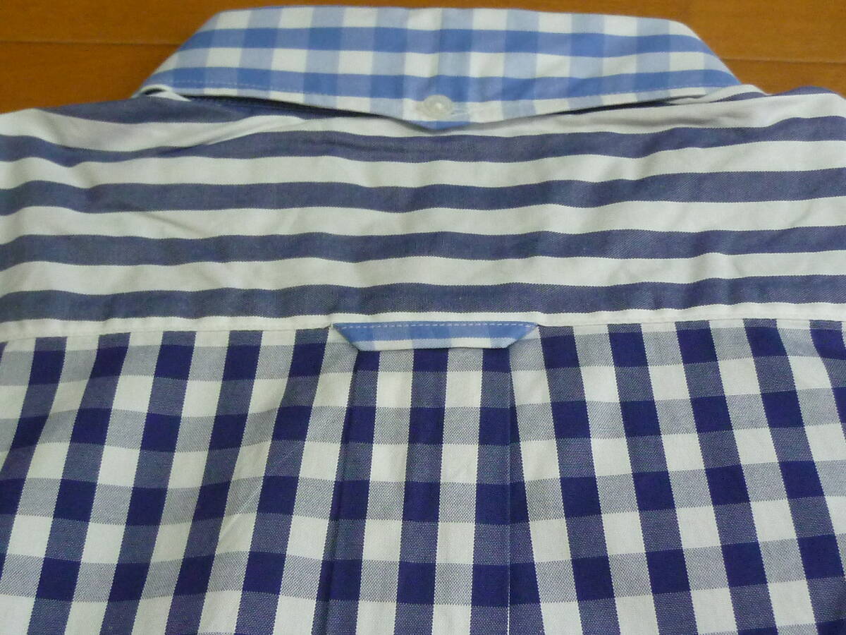 未使用品 キャプテンサンタ Captainsantaのマルチパターンボタンダウンシャツ Ｓサイズ 日本製 訳あり ＶＡＮ ＪＡＣの画像7