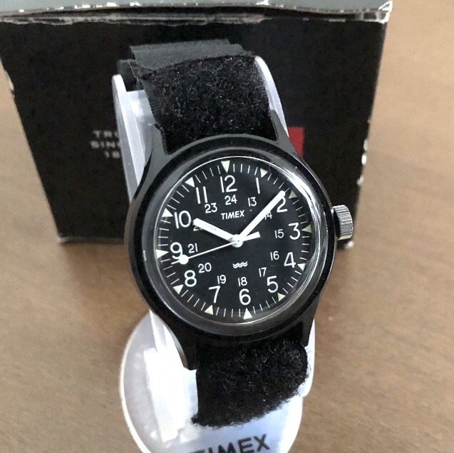TIMEX CAMPER чёрный оригинал туристский фургон часы милитари часы сотрудничество специальный заказ большое количество популярный America бренд нравится тоже Timex 