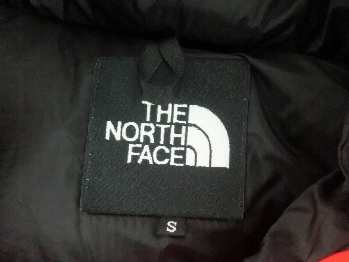 A3383 THE NORTH FACE ノースフェイス バルトロライトジャケット サイズS オレンジ ND91201 中古_画像4