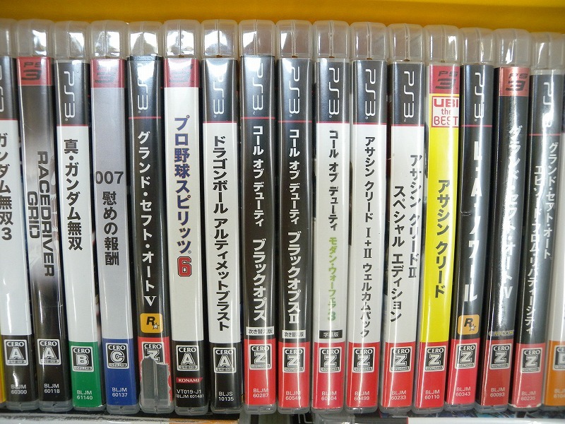 C5629★PS3 ゲームソフト 51本セット 大量まとめ売り ※状態未チェック/CERO Zを含む 現状渡し【ジャンク】_画像3