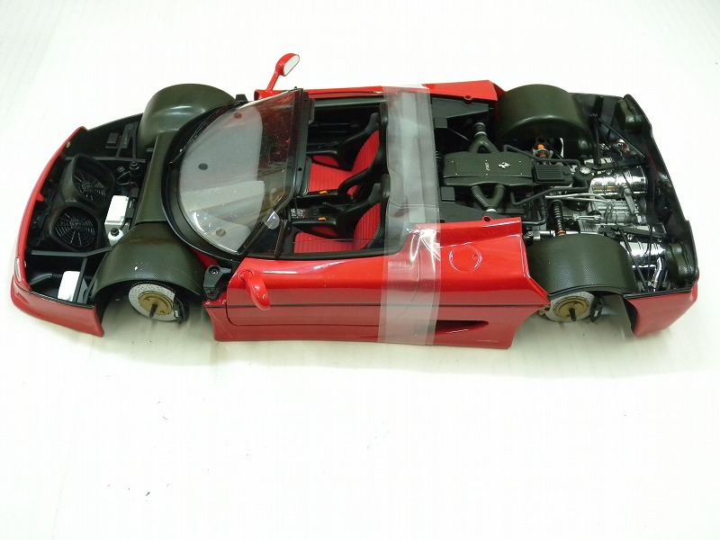 C5675★TAMIYA タミヤ 1/12 コレクターズクラブスペシャル フェラーリF50 ミニカー 中古現状渡し_画像3