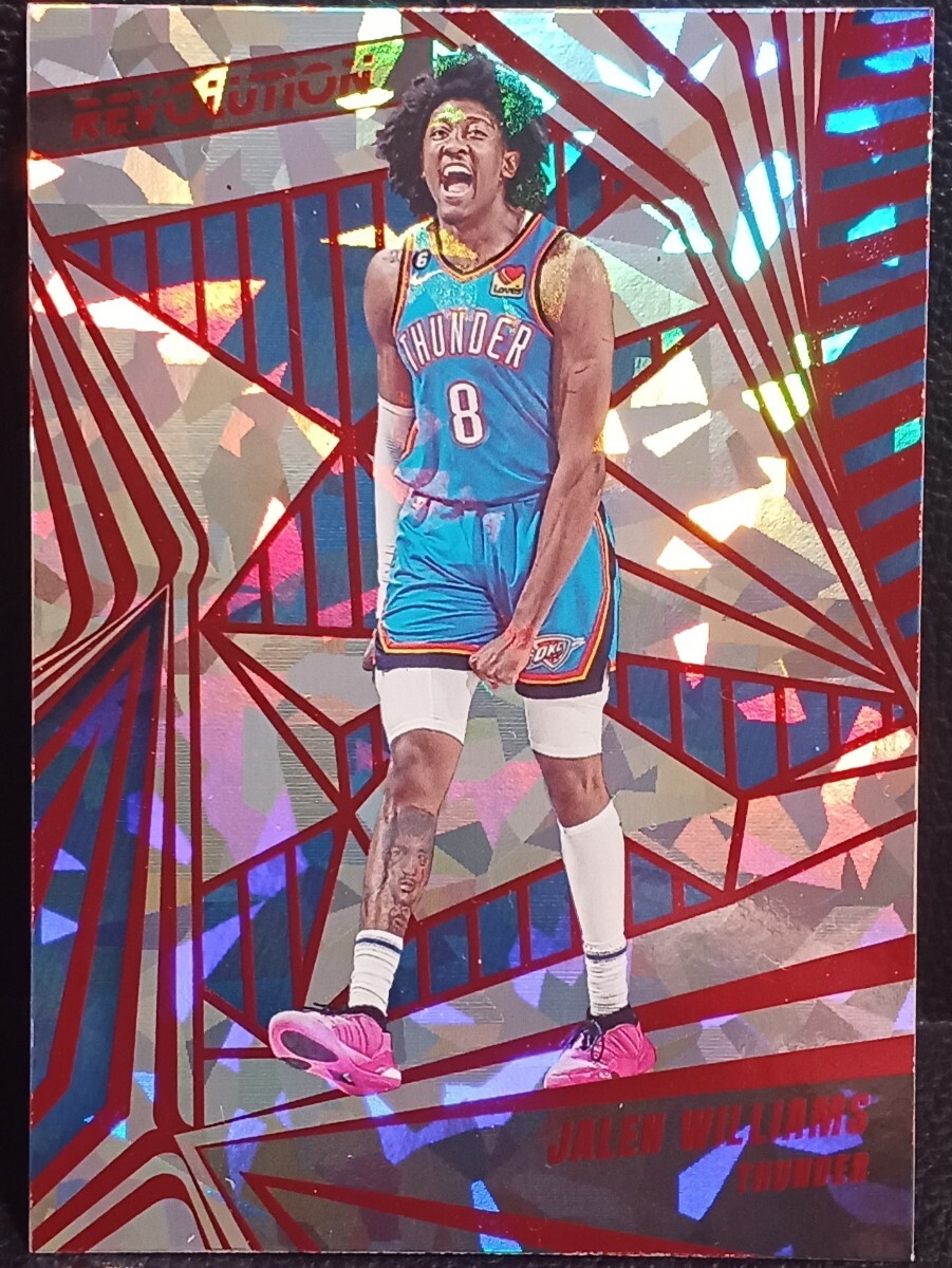 2023-24 Panini Revolution Basketball Jalen Williams NBA Chinese New Year Thunder の画像1