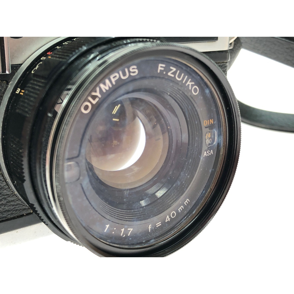 ▼▼ OLYMPUS オリンパス ジャンク品 フィルムカメラ レンジファインダー 1:1.7 f=40mm 35DC 全体的に状態が悪い_画像6
