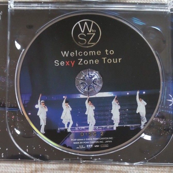 Sexy Zone / Welcome to Sexy Zone Tour 初回限定版 Blu-ray2枚組