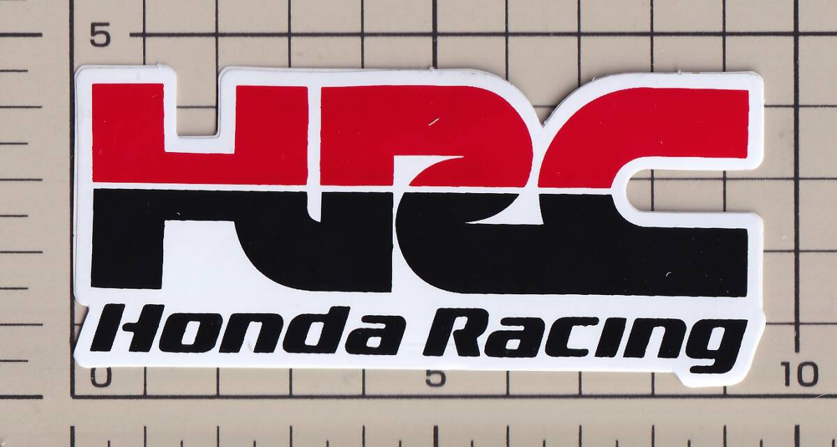 ホンダ HRC レーシングチーム HONDA Raching ステッカー 小 黒_画像1
