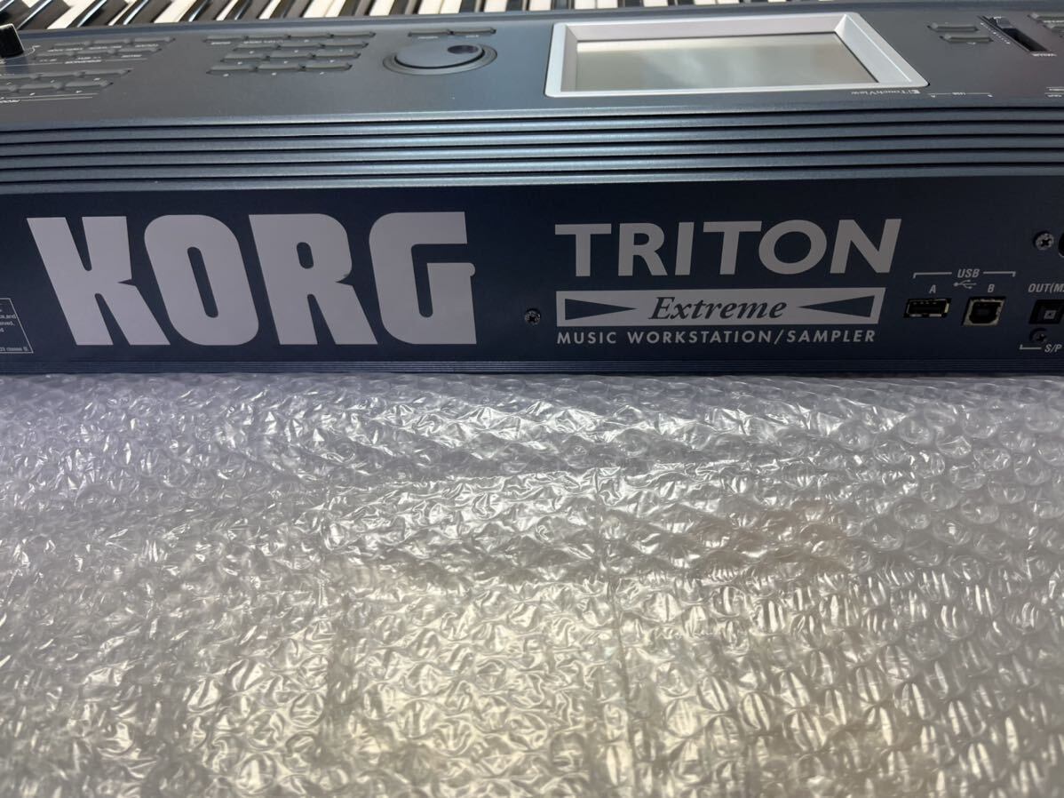 KORG TRITON EXTREME ミュージックワークステーション 61鍵盤 キーボード 通電確認のみの画像6