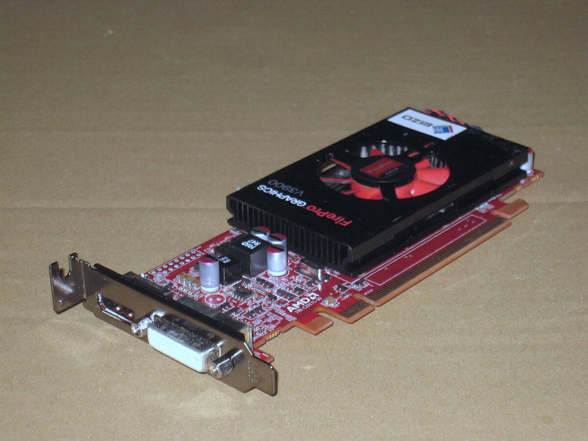 ロープロ AMD FirePro GRAPHICS V3900 1GB DDR3 DVI Display Port 22 12250/341230_画像2