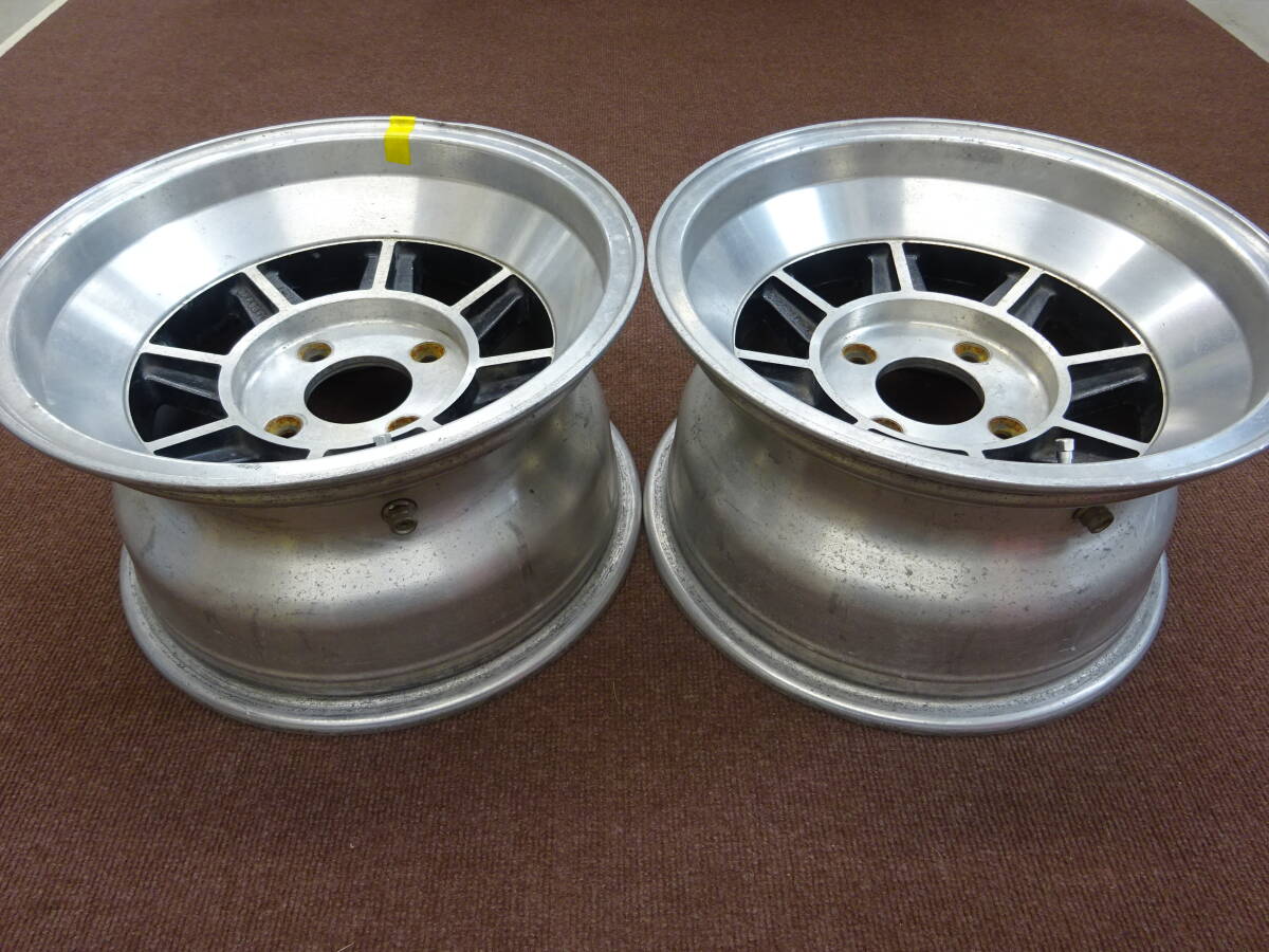 A-1 ハヤシ ストリート ★14×8J ET-5 PCD114.3 4H 2本★ 極太 深リム 軽量 HAYASHI RACING STREET 旧車 等に是非 ！の画像2