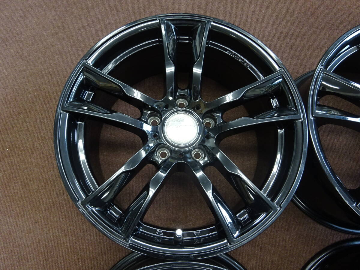 A-84 KELLENERS SPORT (黒) 17×8J ET34 PCD120 5H 4本 比較的 程度良好 人気のデザイン BMW ３シリーズ 等に是非 ！の画像5