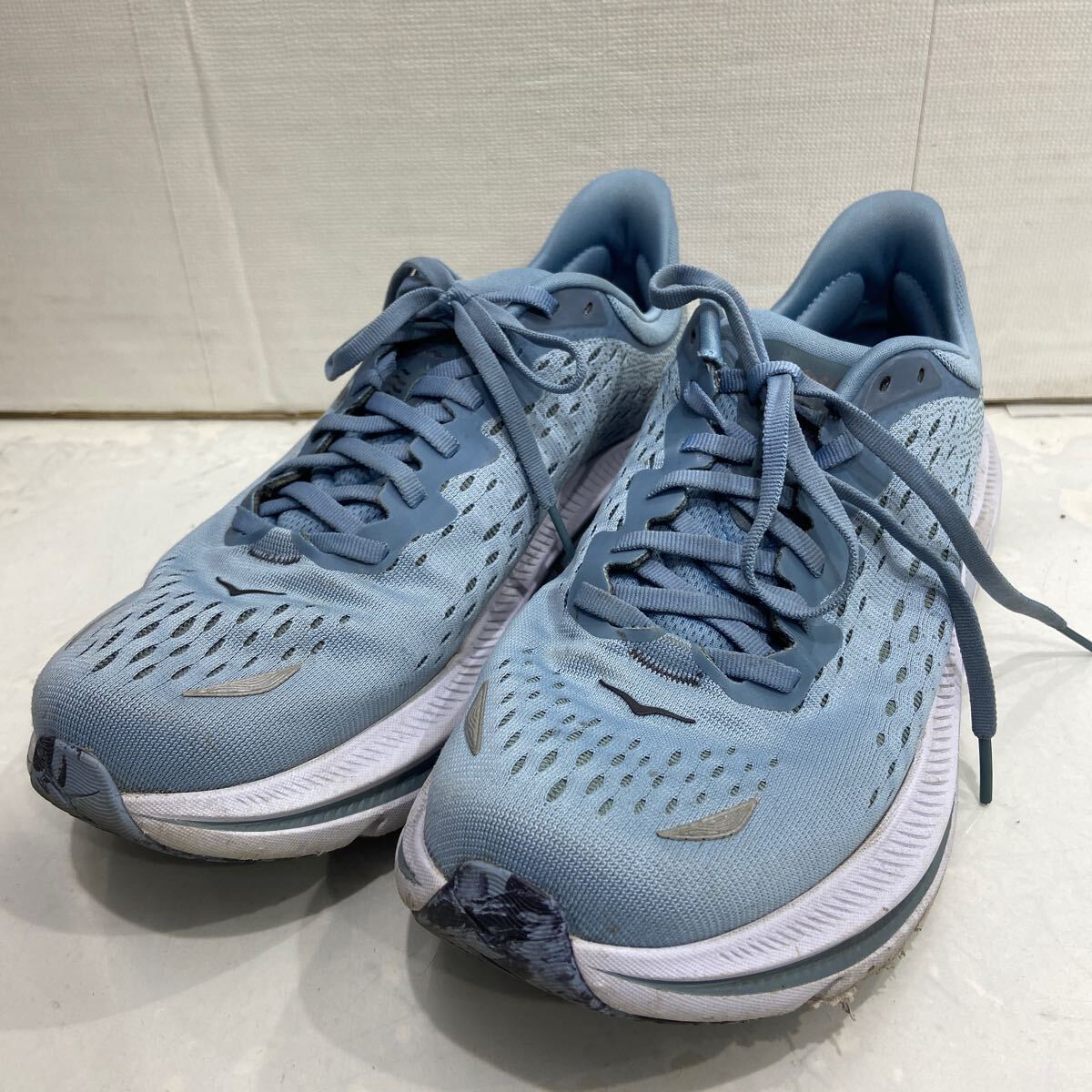 【HOKA ONE ONE ホカオネオネ】F27222D W CLIFTON 8 ローカットスニーカー 27.0cm ライトブルー 2404oki h_画像1