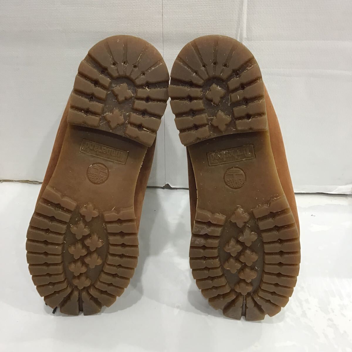 【Timberland ティンバーランド 】6768R ブーツ プレミアムブーツ US10 ブラウン スウェード 2404oki h_画像8