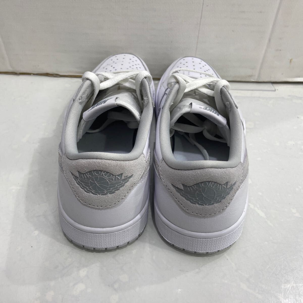 【NIKE ナイキ】CZ0790-100 AIR JORDAN 1 LOW OGエアジョーダン 1 ロー オリジナル ホワイト 27.5cm スニーカー 2404oki n_画像3