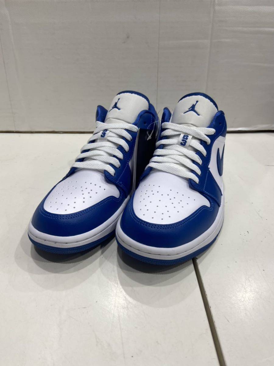 【NIKE ナイキ 】DC0774-114 ローカットスニーカー AIR JORDAN 1LOW エアジョーダン1ロウ 27.5cm ブルー 2312oki_画像1