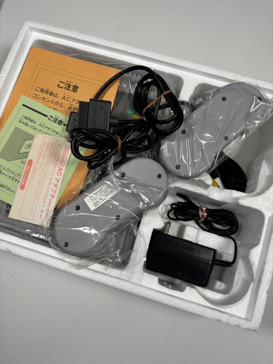 美品　取説ナンバー一致　スーパーファミコン本体_画像6