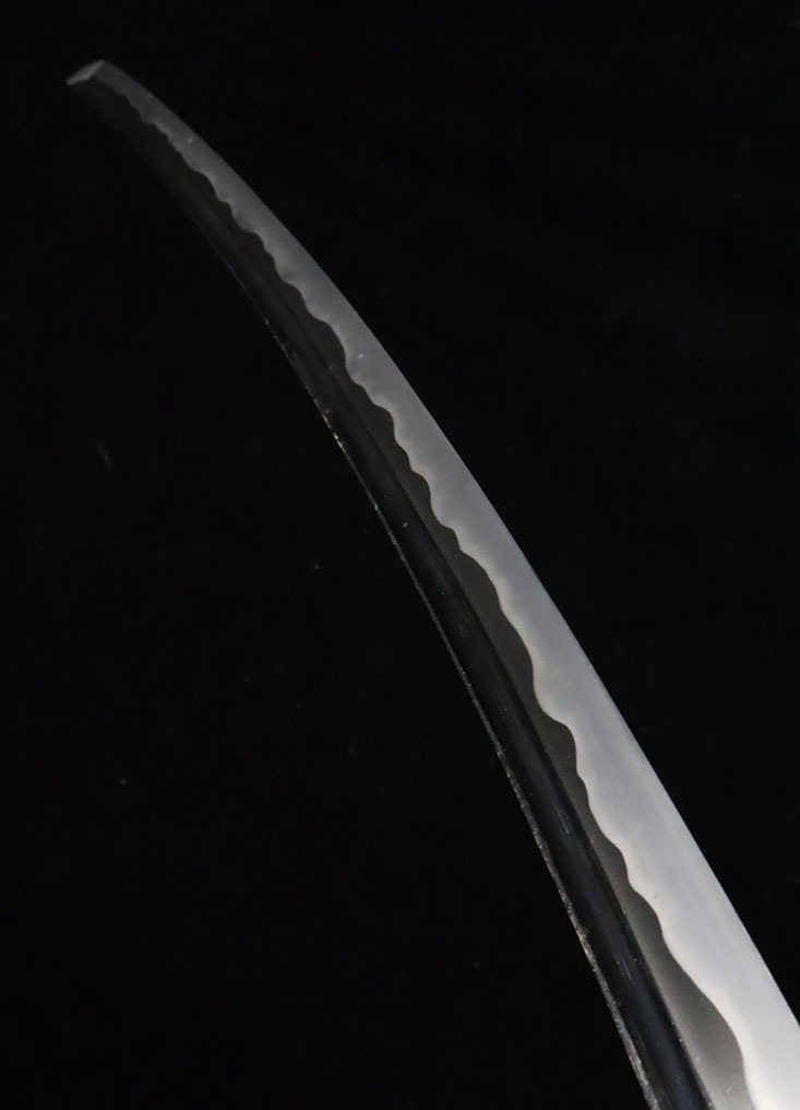 [.] illusion. name sword Kengo Miyamoto Musashi love sword [ on total . Fujiwara . -ply ] Edo the first period width of a garment thickness . table reverse side stick . entering roasting blade high power sword! two shaku four size . rin scabbard paper equipped E-535