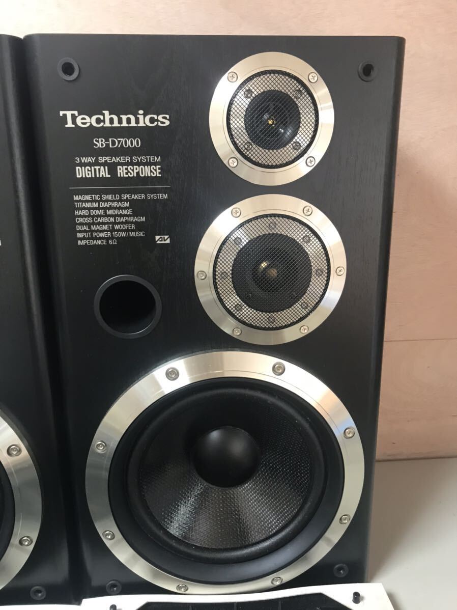  изначальный с коробкой,Technics SB-D7000 рабочий товар, долгосрочное хранение, царапина, загрязнения, трещина ., и т.п. есть 