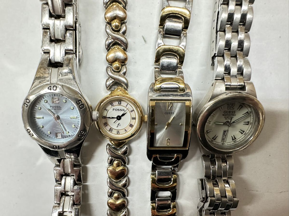 腕時計 レディースステンレス 50点 個 セット 大量 SEIKO CITIZEN ELGIN WALTHAM 等 まとめ売り ジャンク品 おまとめ クォーツ H139の画像5
