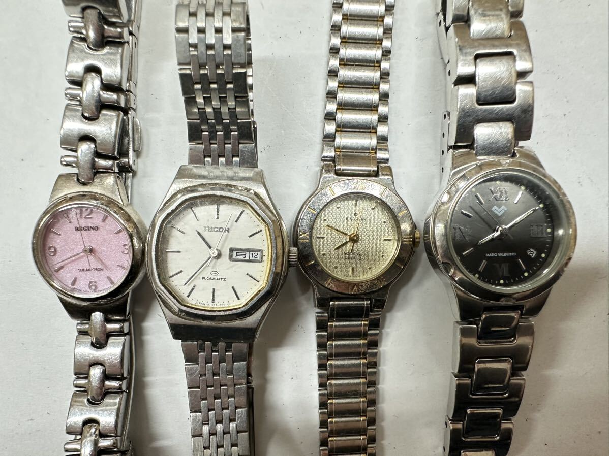 腕時計 レディースステンレス 50点 個 セット 大量 SEIKO CITIZEN ELGIN WALTHAM 等 まとめ売り ジャンク品 おまとめ クォーツ H141_画像4