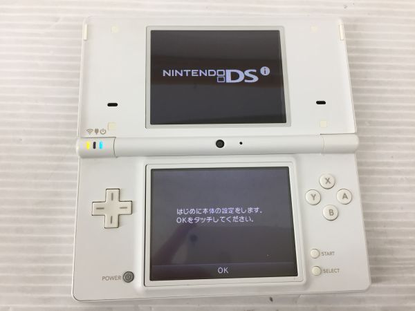 D6969-0419-34【中古】NINTENDO DSi 完品 ホワイト 動作確認済 初期化済 ゲーム機
