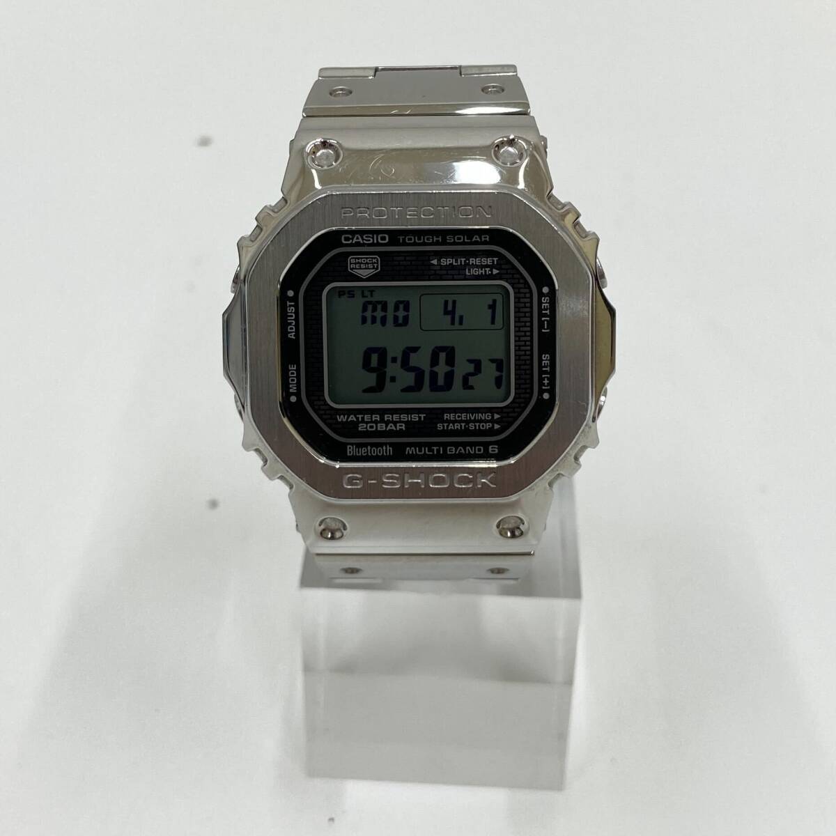 G-SHOCK ジーショック CASIO カシオ 腕時計 GMW-B5000D-1JF ORIGIN デジタル スクエア タフソーラー フルメタル メンズ 中古 【6064】の画像2