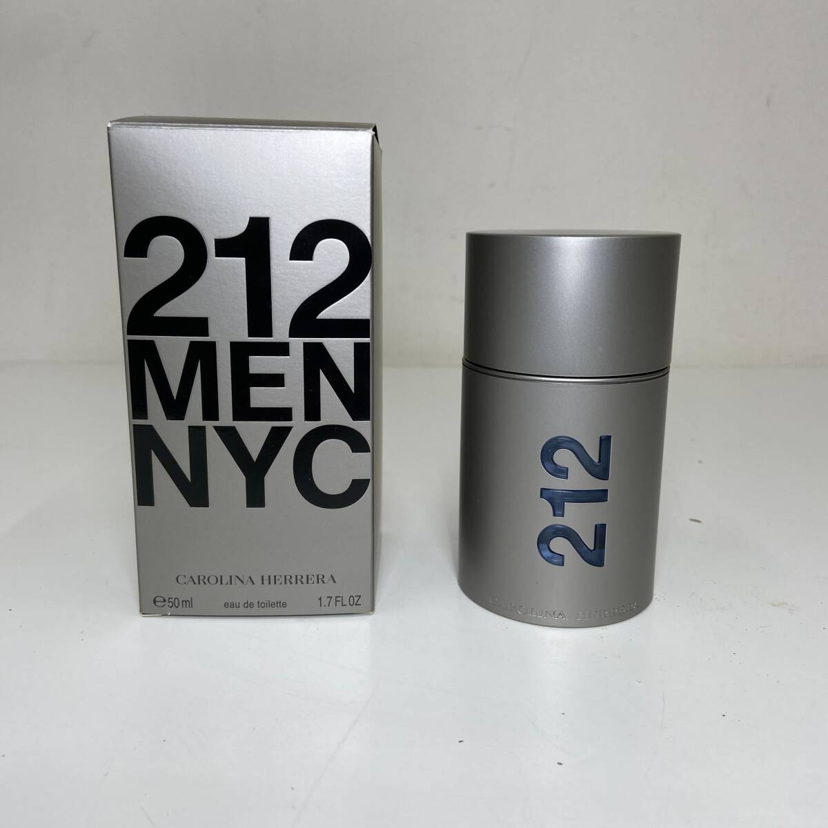 ☆数回使用☆ キャロライナヘレラ 212 フォーメン EDT・SP 50ml 香水 フレグランス 212 MEN CAROLINA HERRERA 【6309】の画像1