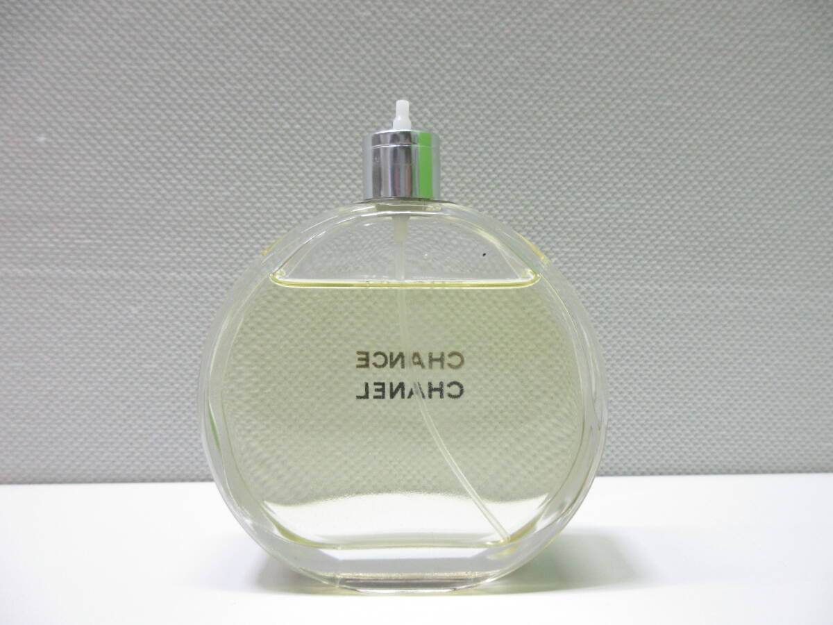 19253 ブランド祭 香水祭 シャネル チャンス オーデトワレ 100ml 使用品 スプレー破損 残量多め CHANEL CHANCE 画像でご確認下さい_画像2